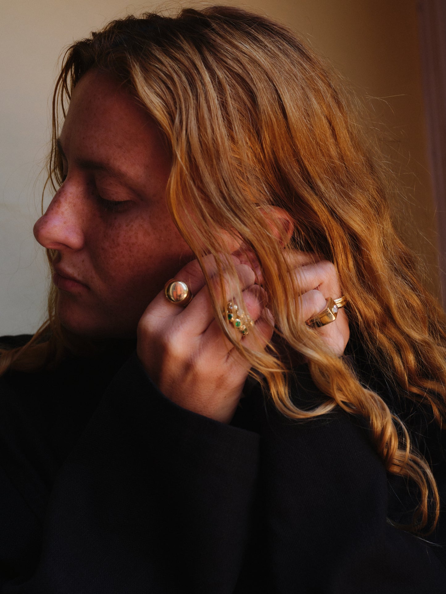 DREXEL LOCKET RING