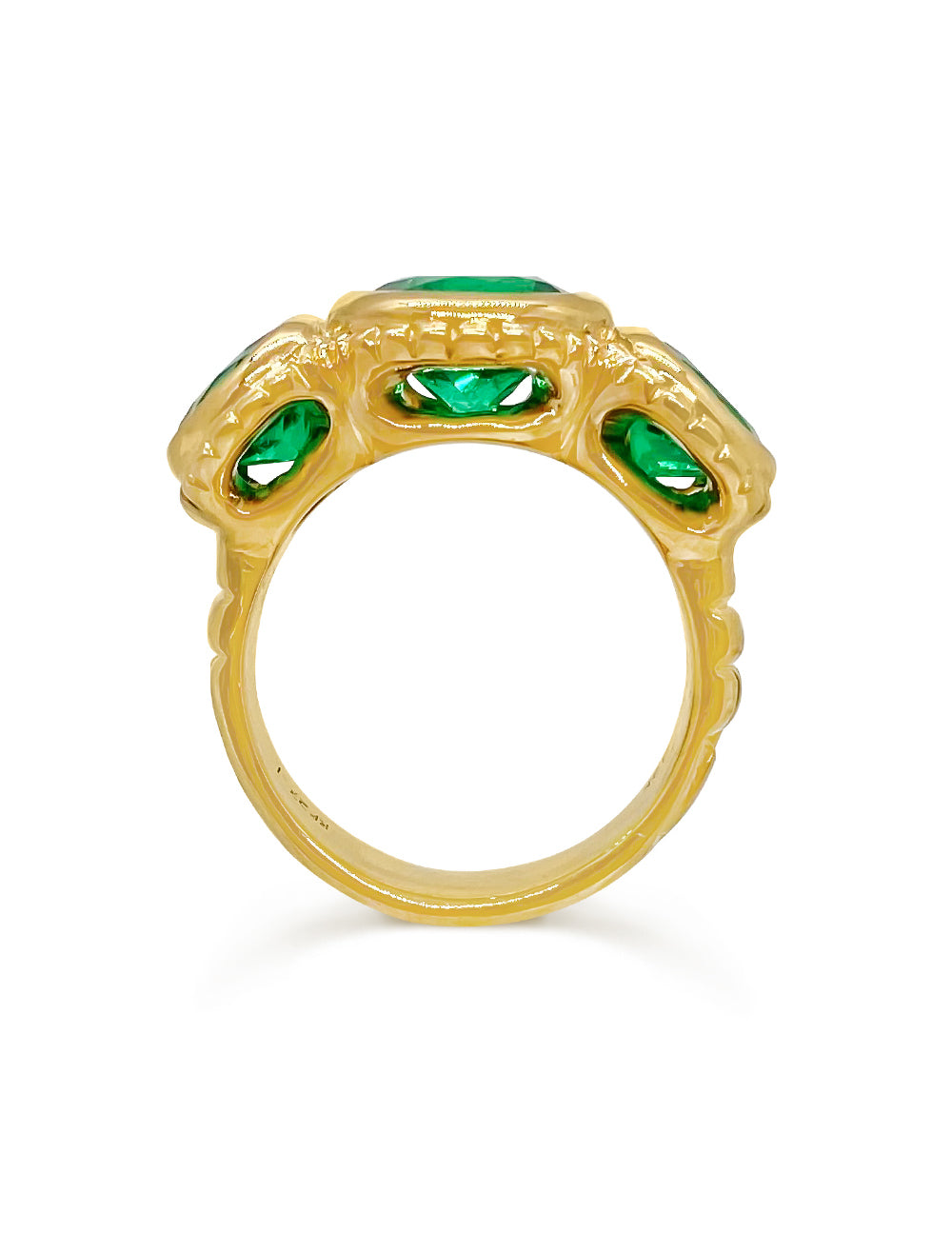AVRIL EMERALD RING