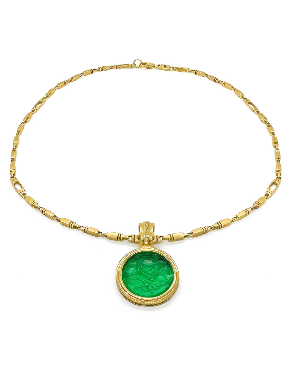 THE SHAI PENDANT- GREEN