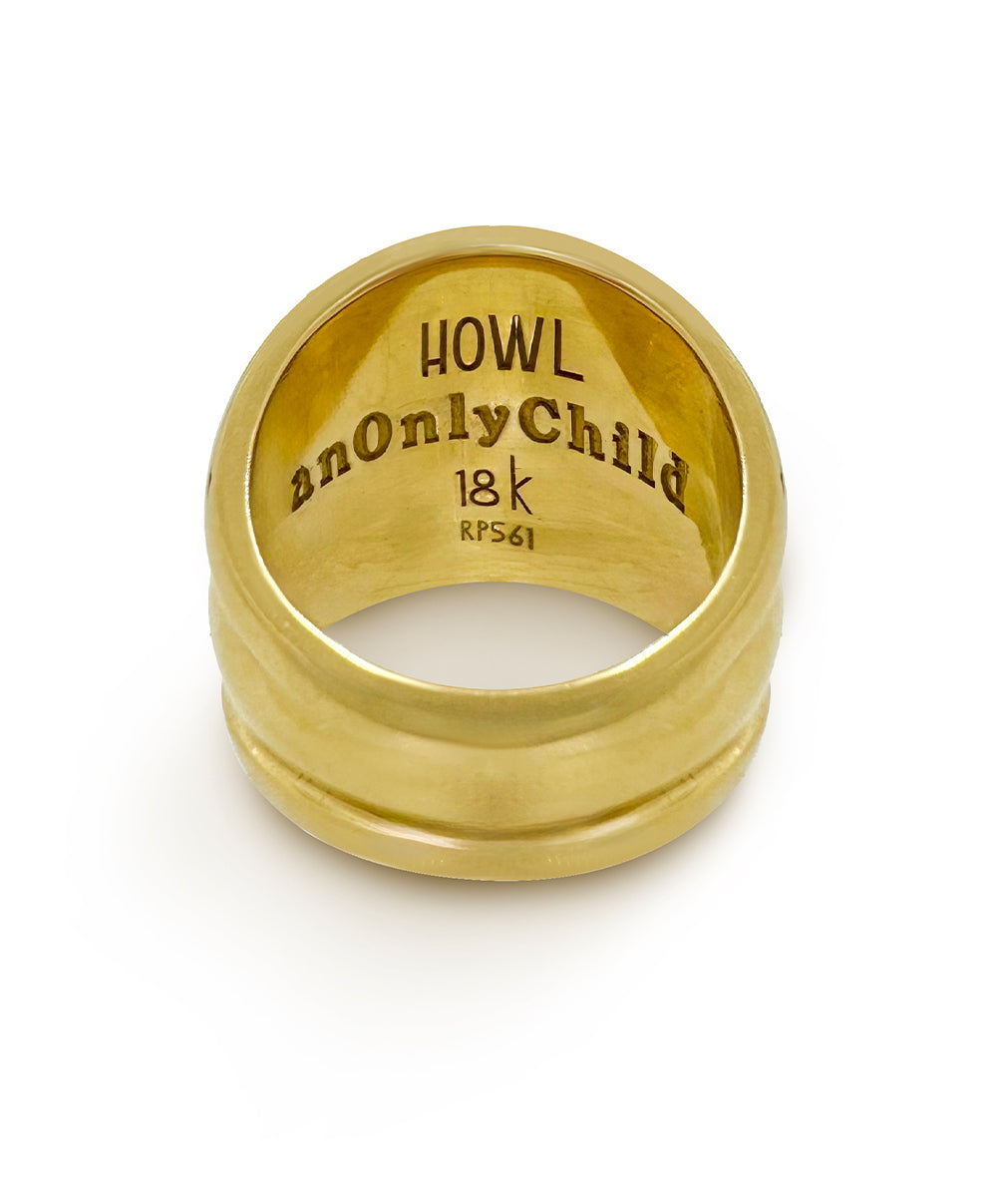 AN ONLY CHILD SIGNET RING