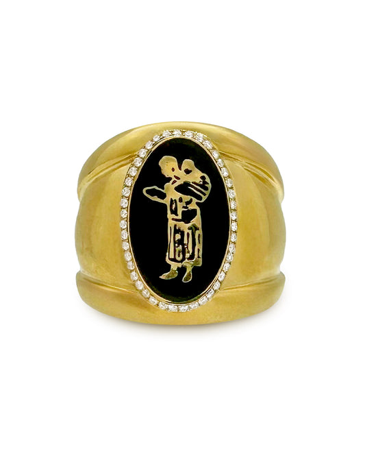 AN ONLY CHILD SIGNET RING