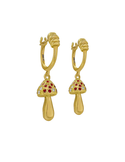 MUSHROOM EARRINGS