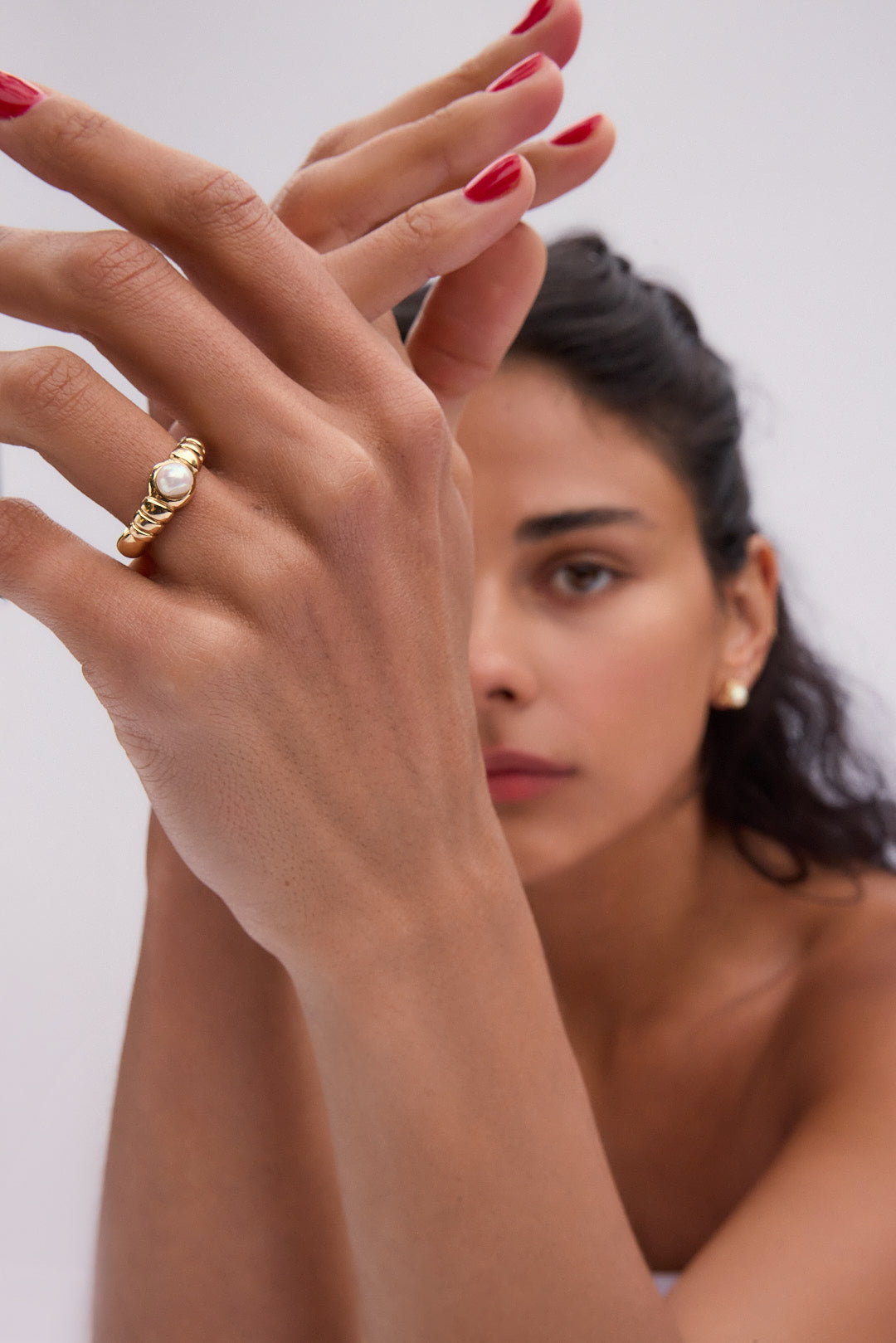 SOPHIA PEARL RING