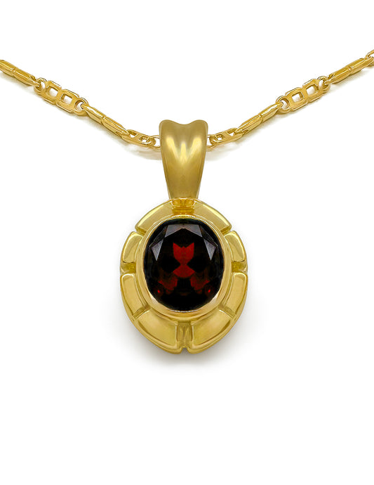 ELLIOT GARNET PENDANT