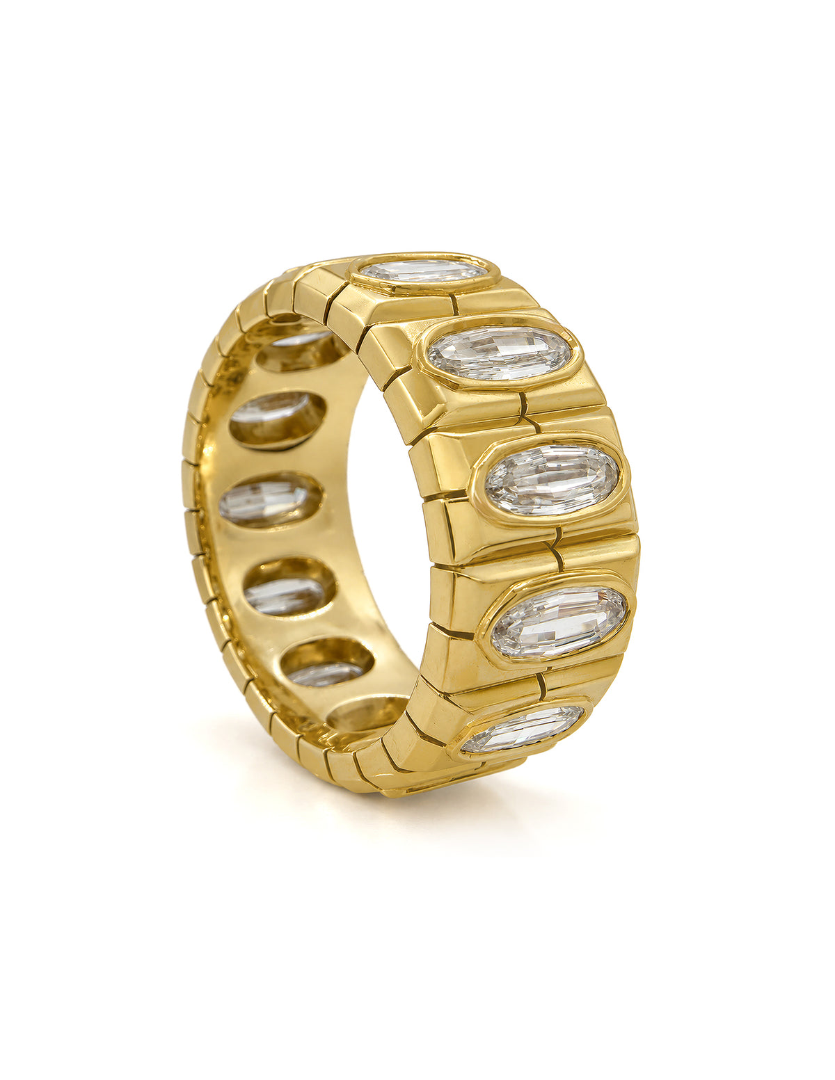 TULIA WIDE DIAMOND ETERNITY BAND