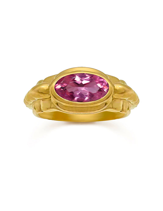 SERPIENTE PINK TOURMALINE RING