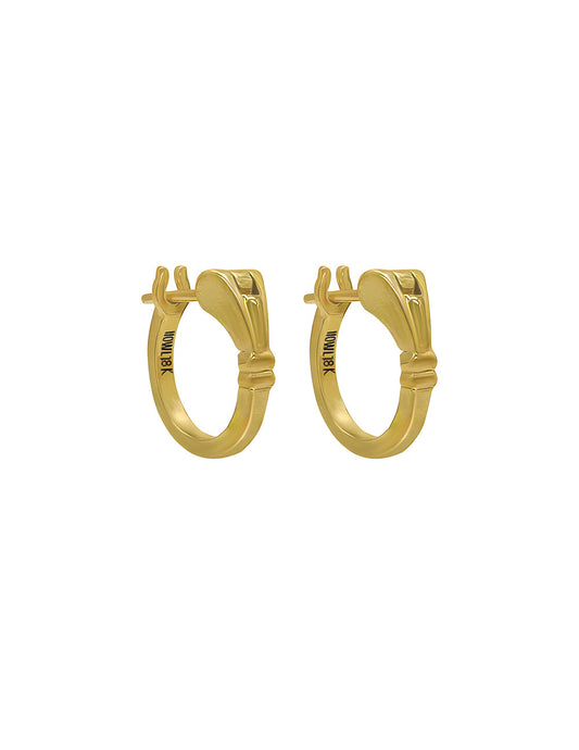 FIONA SQUARED HOOPS LARGE