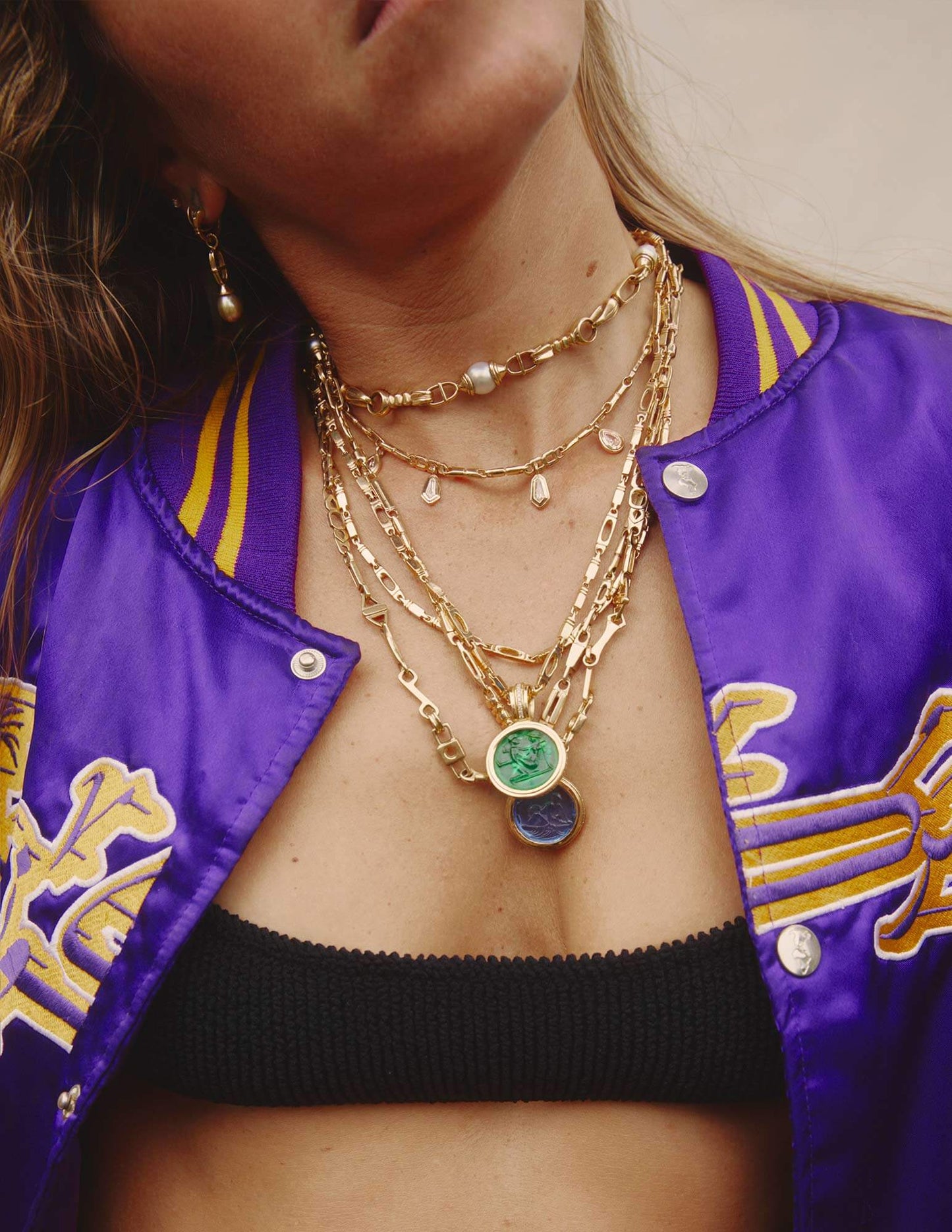 THE SHAI PENDANT - BLUE