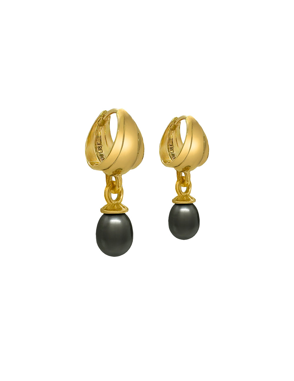 BETTINA TAHITIAN PEARL EARRINGS SMALL