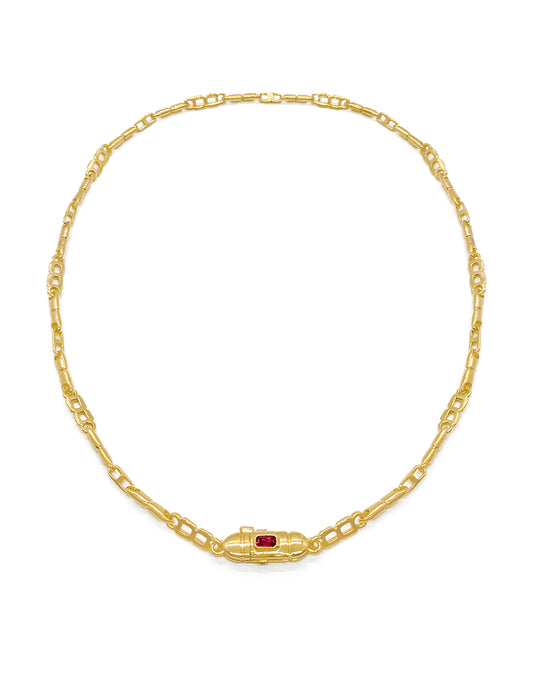 TUBE LINK NECKLACE