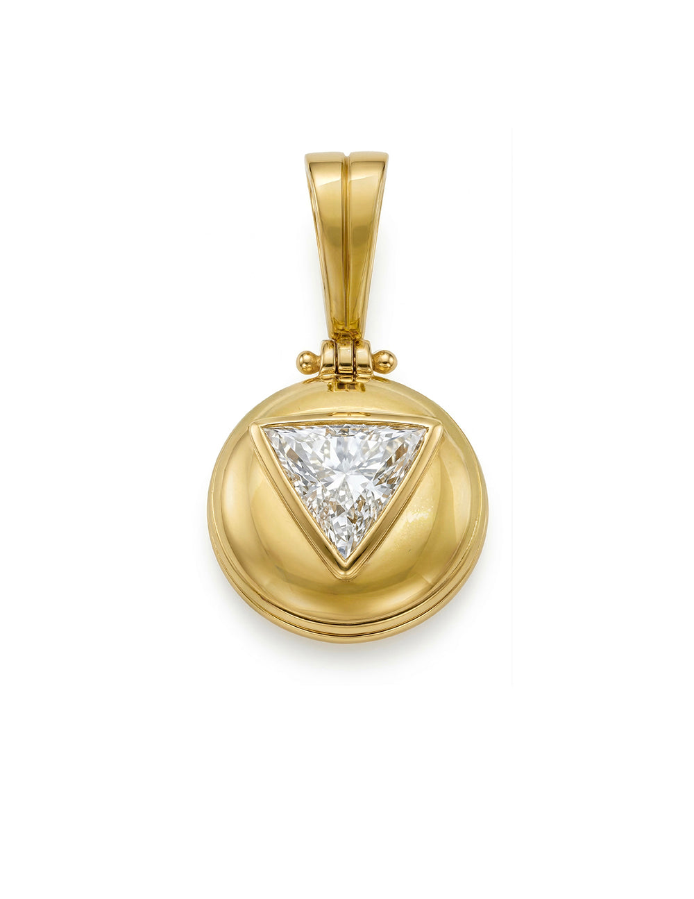 ASTOR TRIANGLE DIAMOND PENDANT