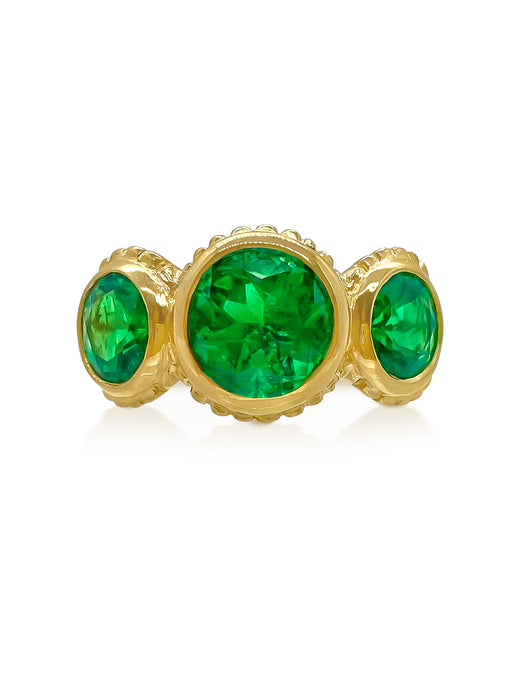 Avril Emerald Ring