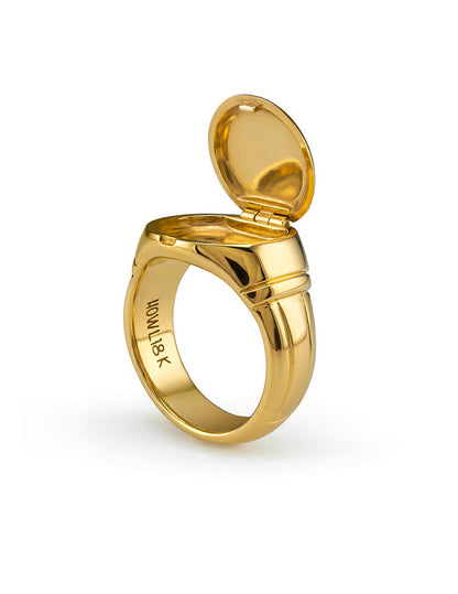 DREXEL LOCKET RING