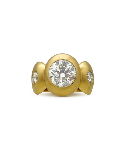 Elyse Diamond Ring — 18K Gold