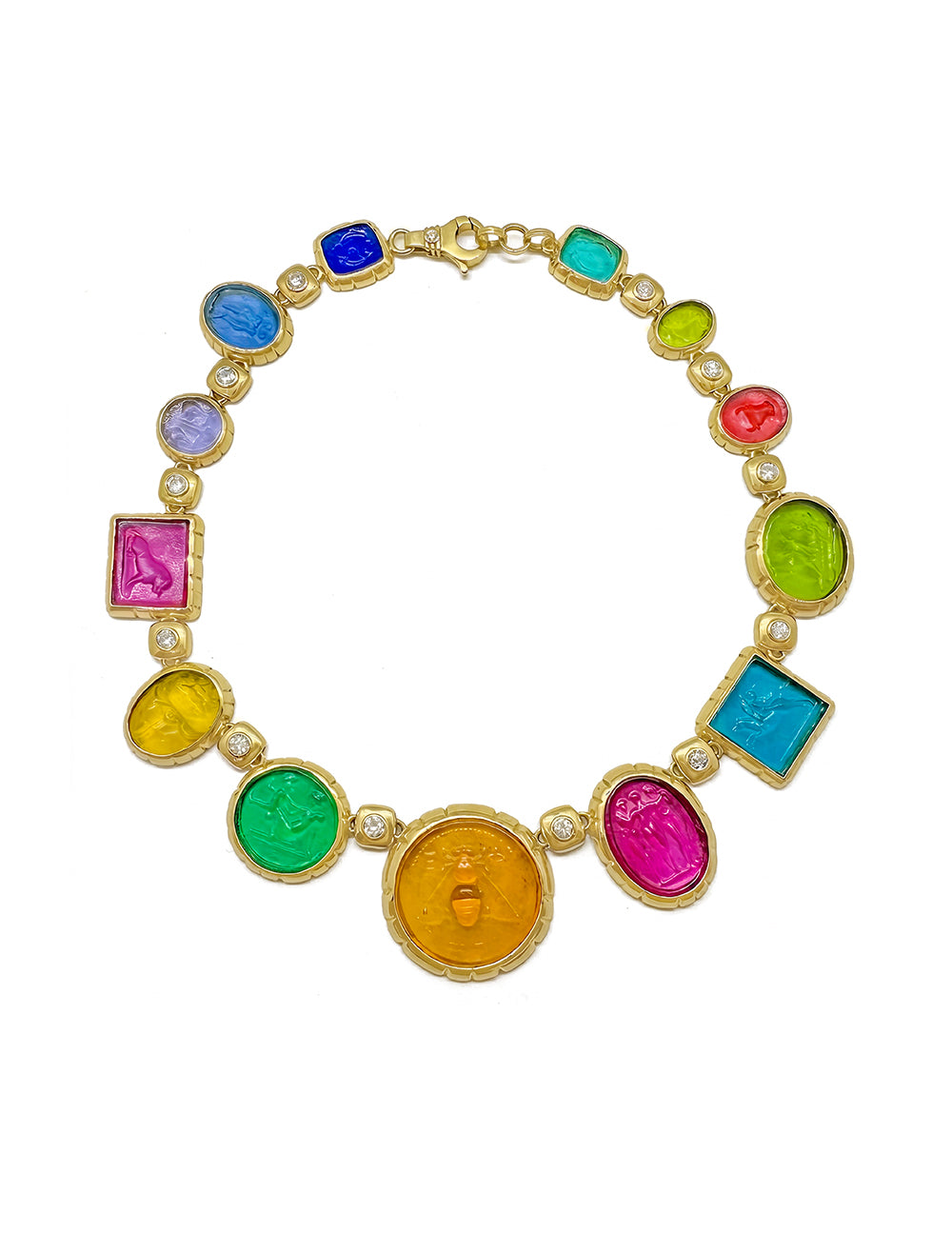 FRIDA VENETIAN GLASS COLLAR
