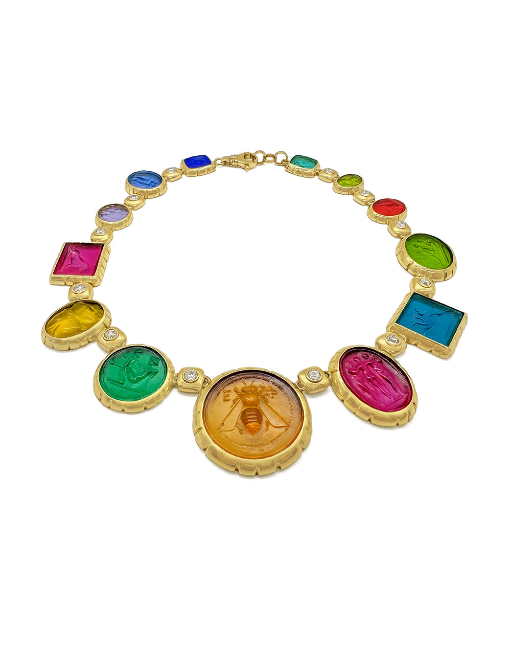 FRIDA VENETIAN GLASS COLLAR
