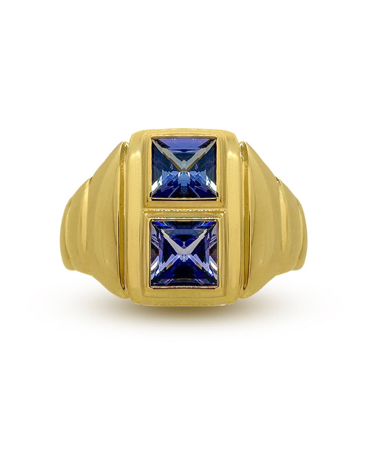 MORAN RING WITH TANZANITE