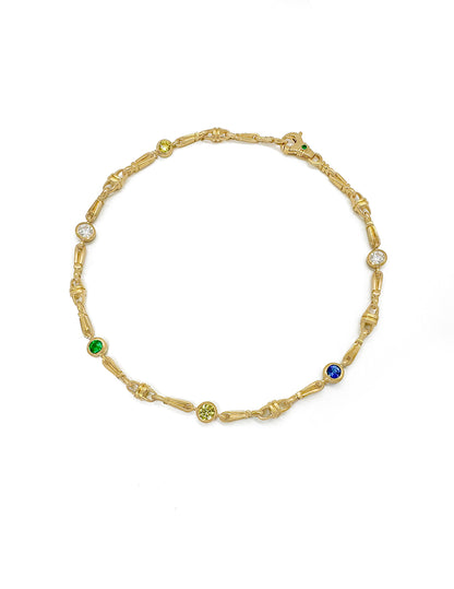 NOAH MULTI STONE NECKLACE