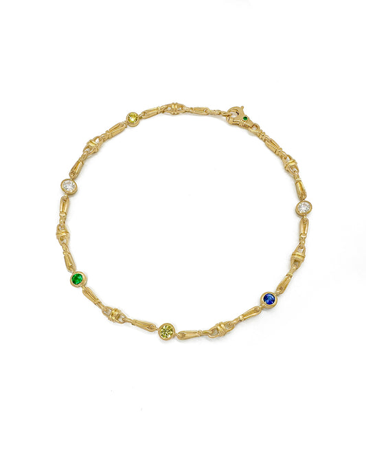 NOAH MULTI STONE NECKLACE