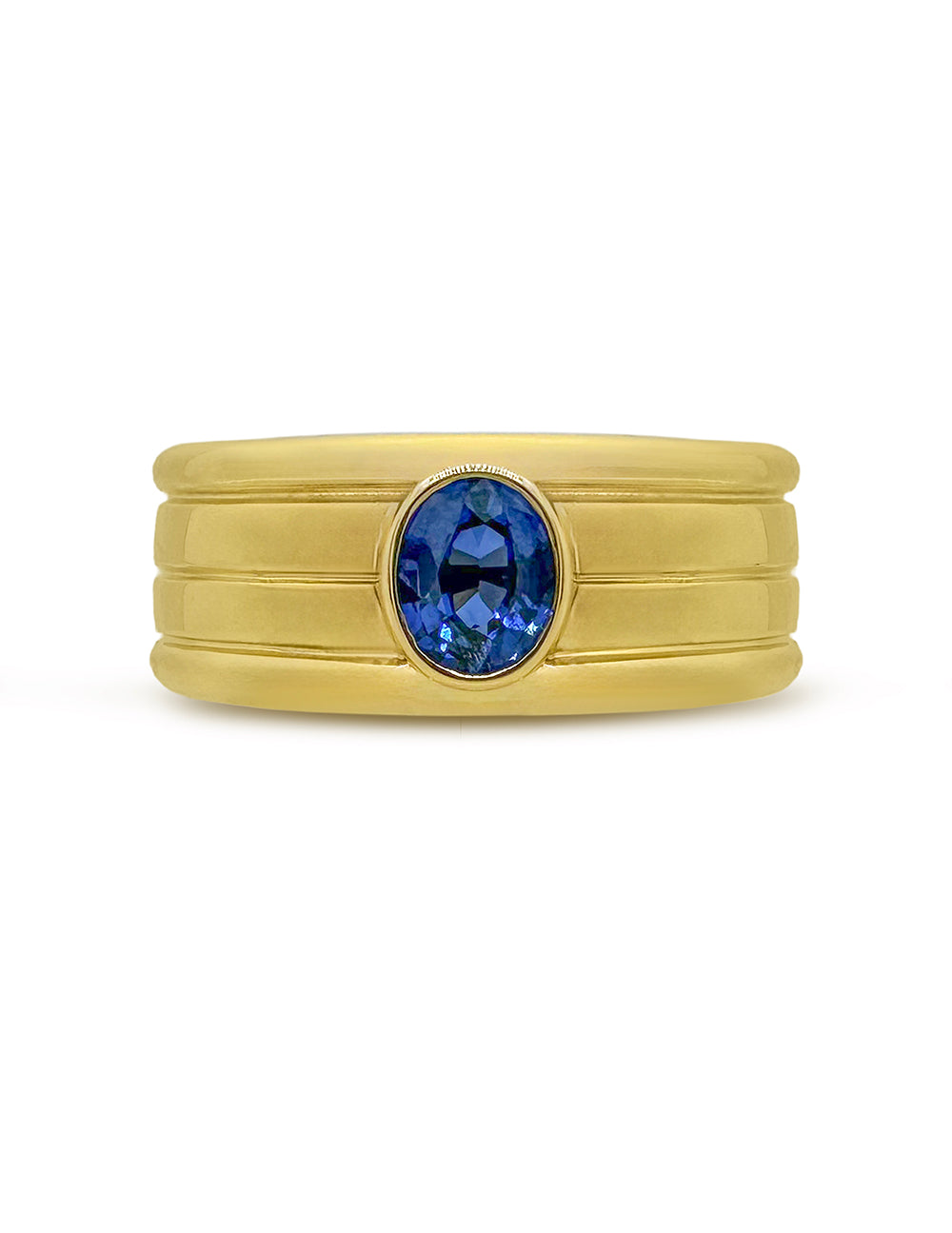 NOMAD BLUE SAPPHIRE RING MINI MENS