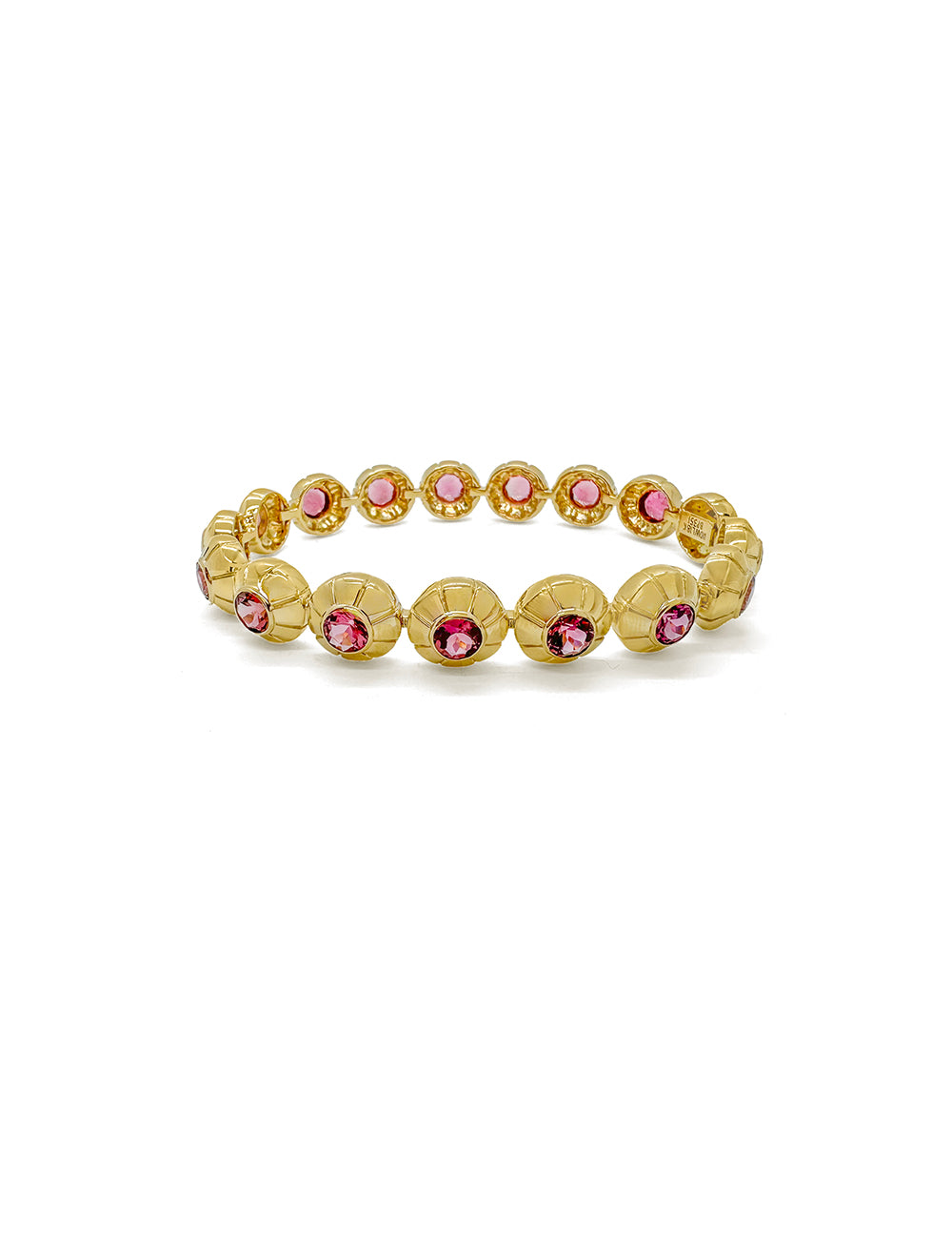 OBO BRACELET WITH PINK TOURMALINE