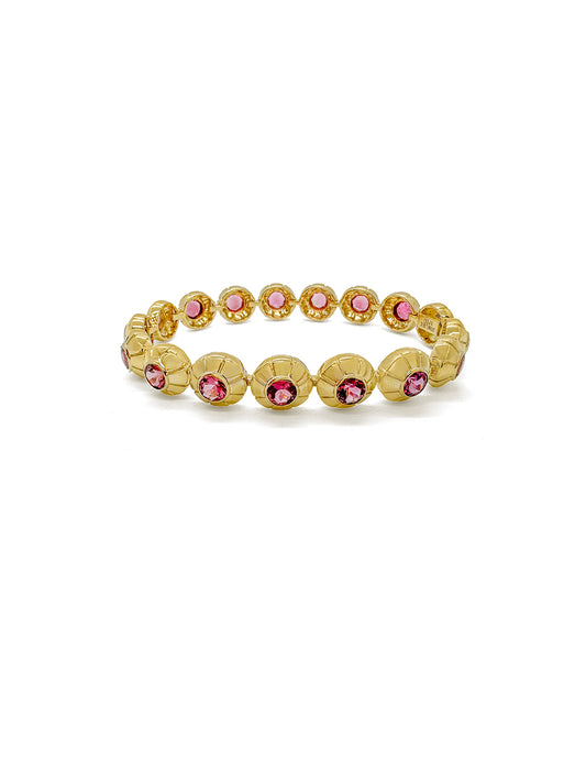 OBO BRACELET WITH PINK TOURMALINE