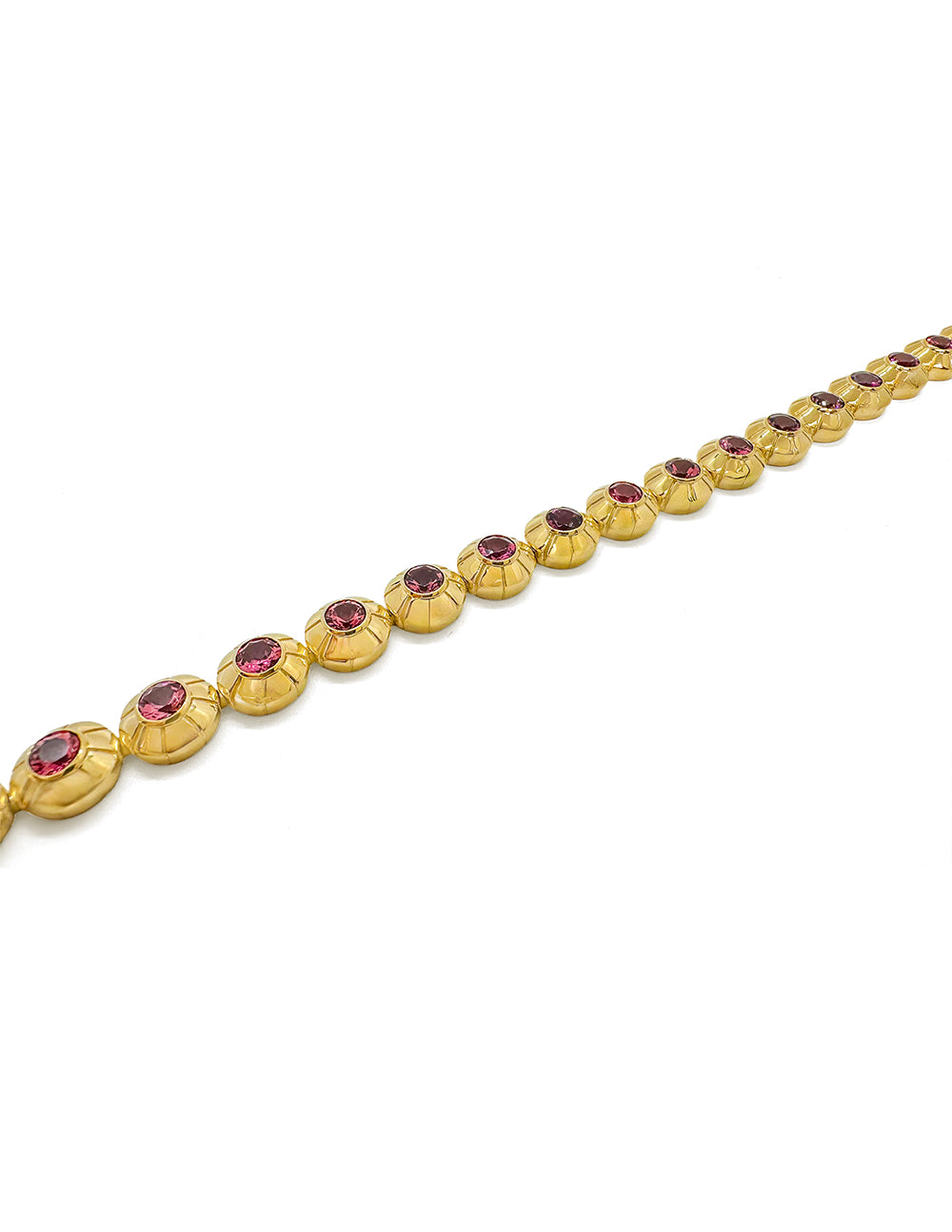 OBO BRACELET WITH PINK TOURMALINE