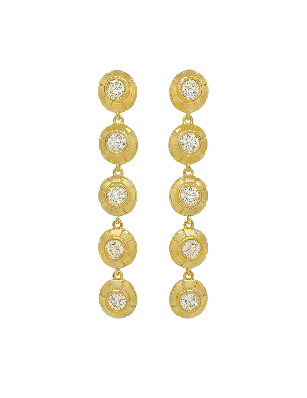 OBO DIAMOND DROP EARRINGS