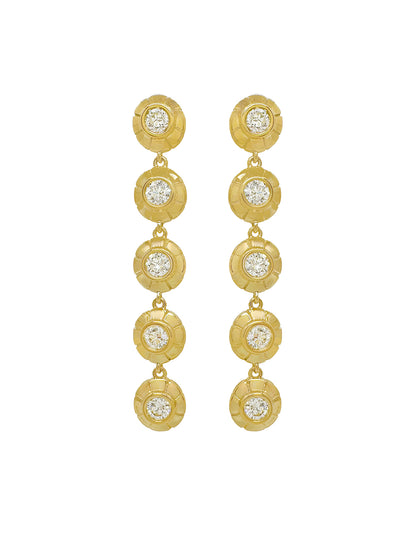 OBO DIAMOND DROP EARRINGS