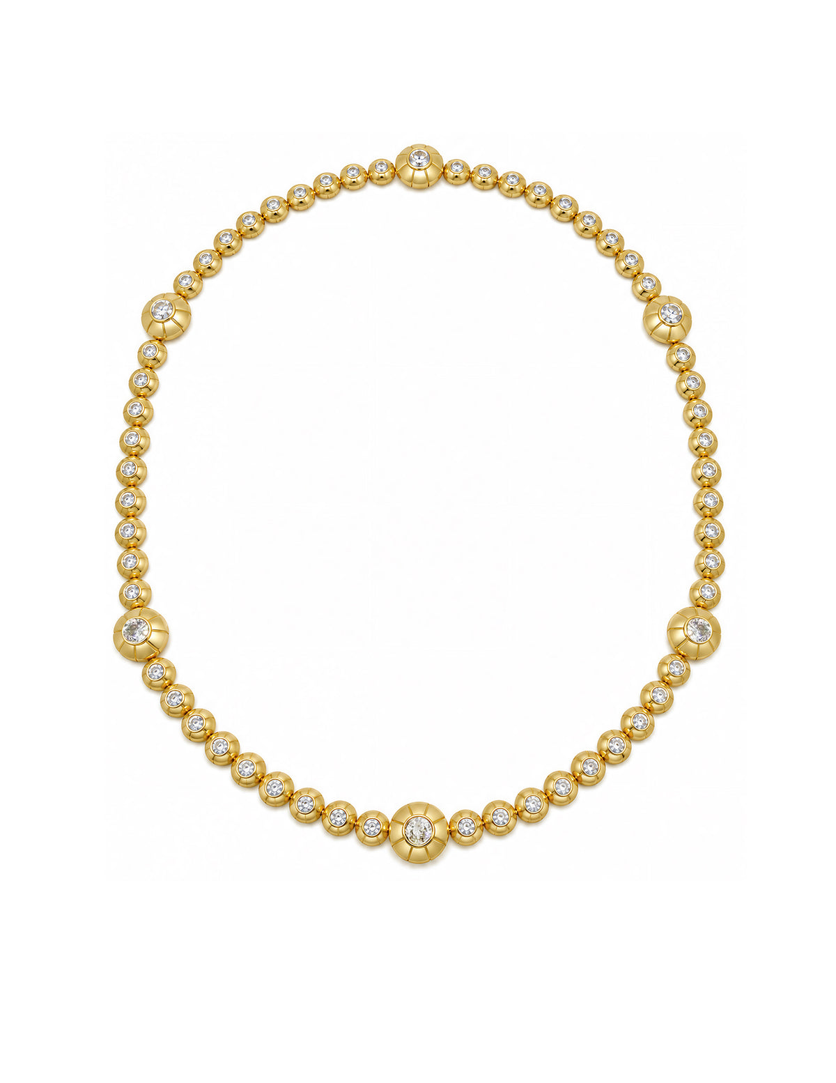 OBO PETITE DIAMOND NECKLACE