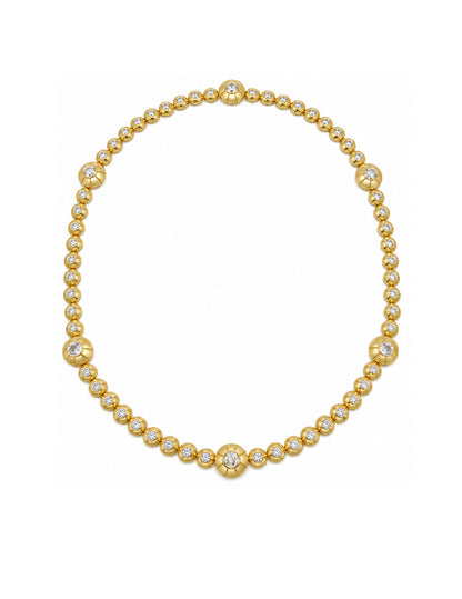 OBO PETITE DIAMOND NECKLACE