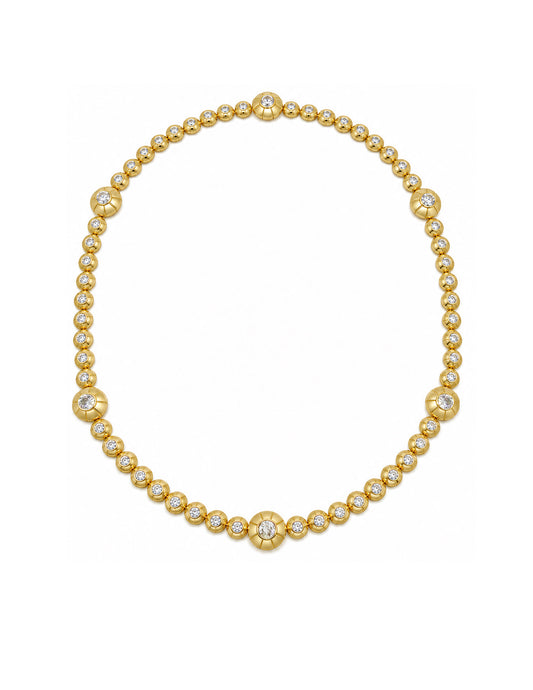 OBO PETITE DIAMOND NECKLACE