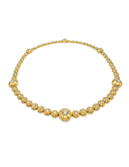 OBO PETITE DIAMOND NECKLACE
