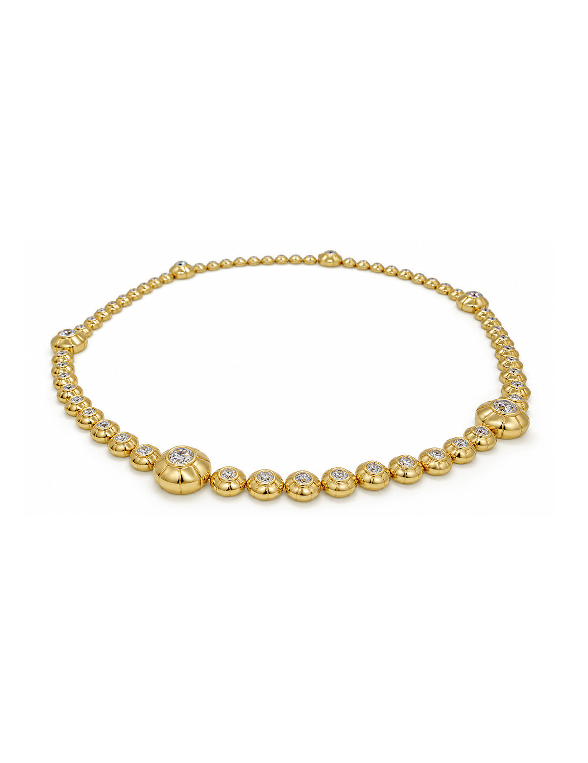 OBO PETITE DIAMOND NECKLACE