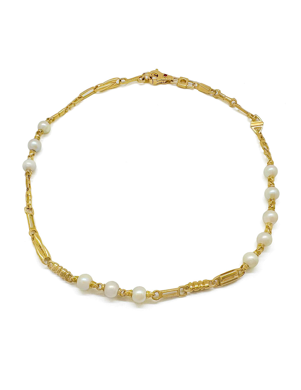 METROPOLIS NECKLACE WITH PEARLS
