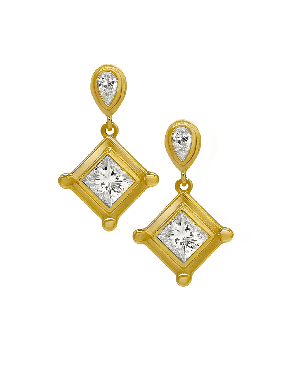 BELLE DIAMOND EARRINGS – HOWL | Handle Only With Love
