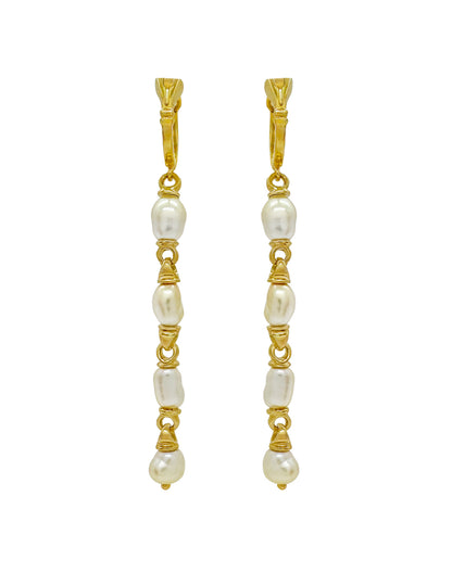 ANNA PEARL DANGLE EARRINGS