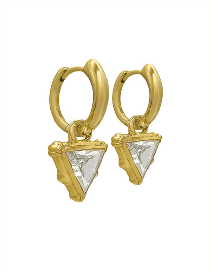 SABRINA DIAMOND DROP EARRINGS