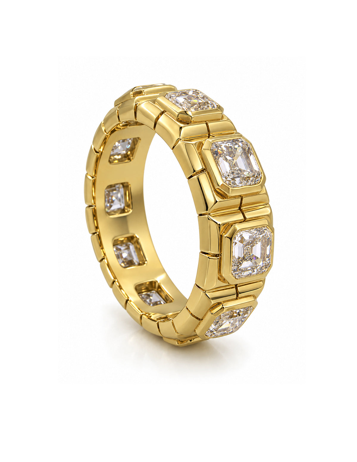 TULIA ASSCHER DIAMOND ETERNITY BAND