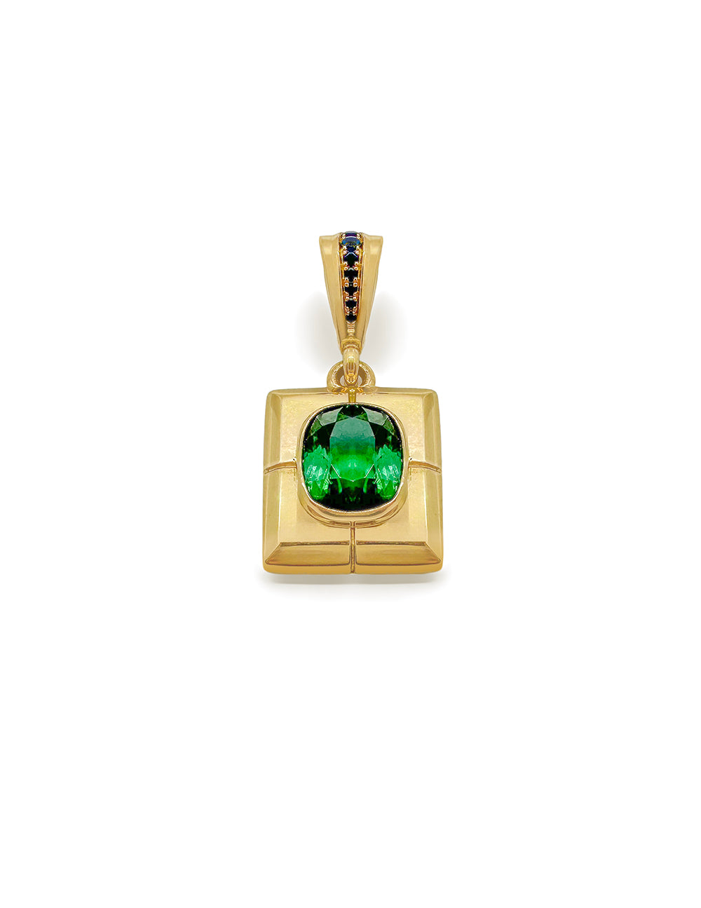 TULIA GREEN TOURMALINE PENDANT