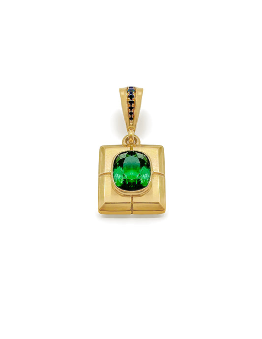 TULIA GREEN TOURMALINE PENDANT