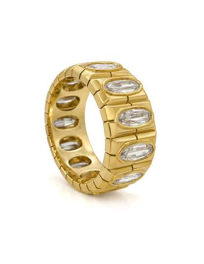 TULIA WIDE DIAMOND ETERNITY BAND