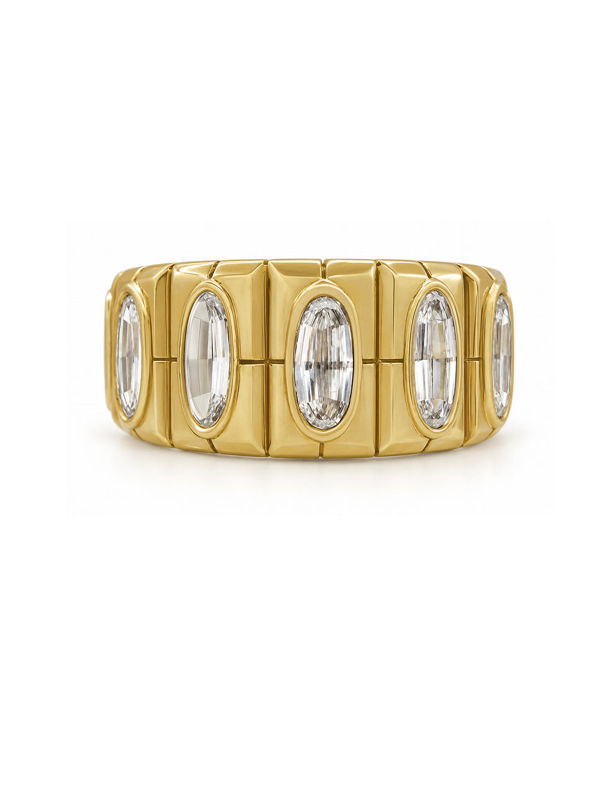 TULIA WIDE DIAMOND ETERNITY BAND
