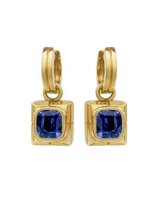 TULIA BLUE SAPPHIRE EARRINGS