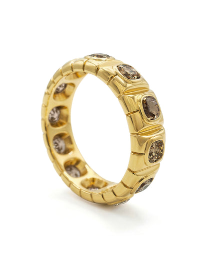 TULIA CHAMPAGNE DIAMOND ETERNITY BAND