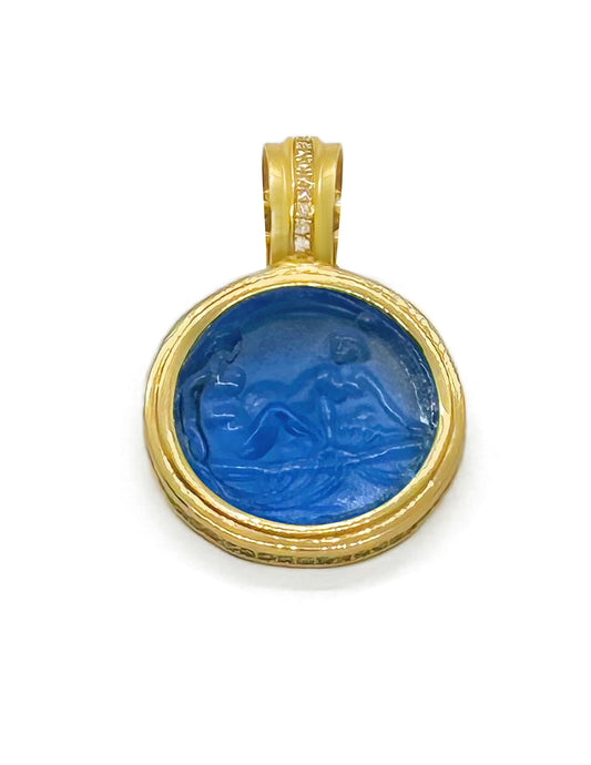 THE SHAI PENDANT - BLUE