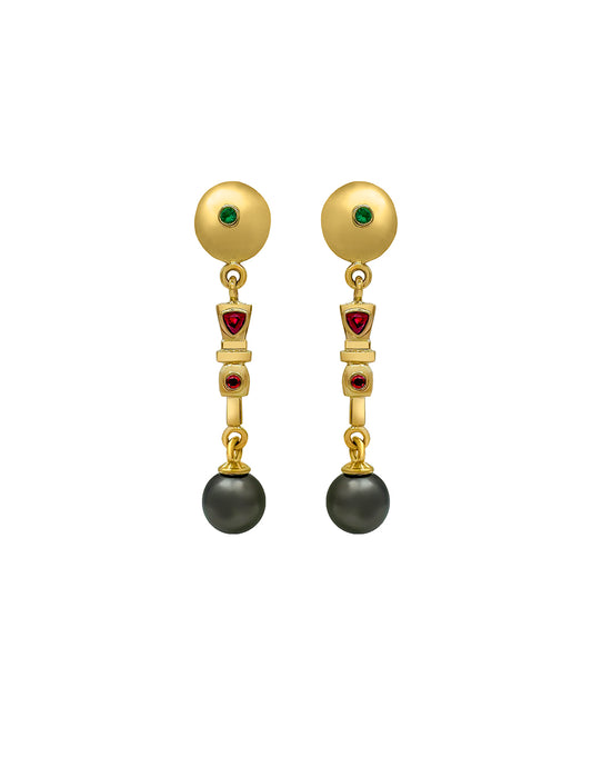 COLETTE TAHITIAN PEARL EARRINGS