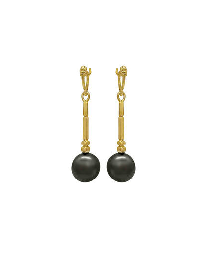 MAISIE TAHITIAN PEARL EARRINGS