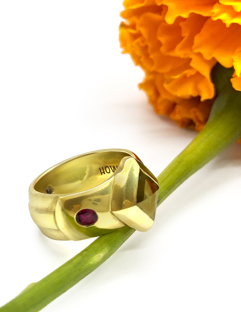YELLOW DIAMOND RING – HOWL | Handle Only With Love